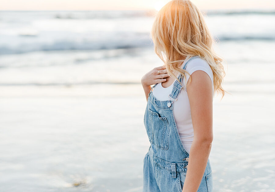 beach girl