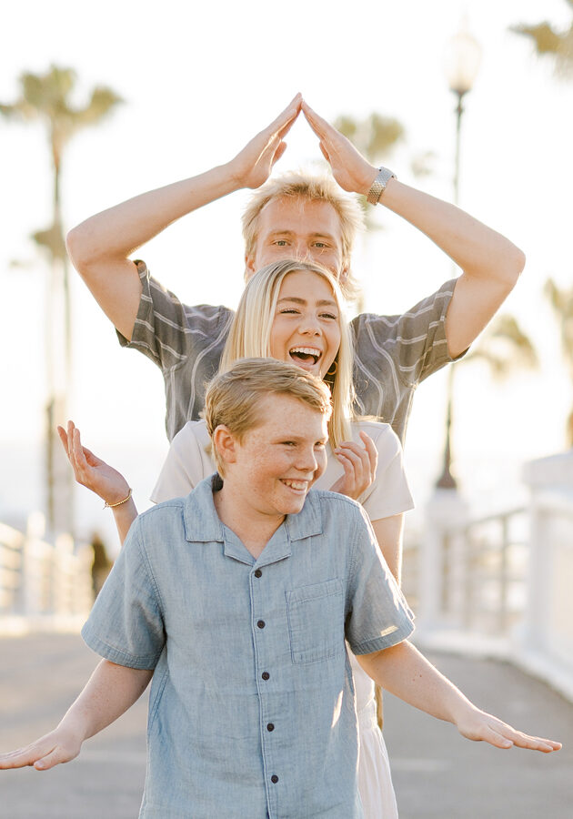 senior family oceanside pier